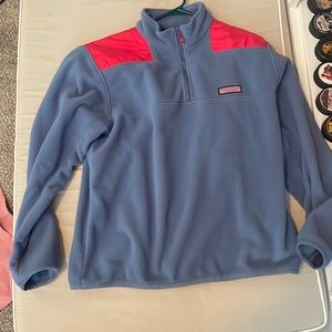 Vineyard Vines 1/4 zip fleece pullover